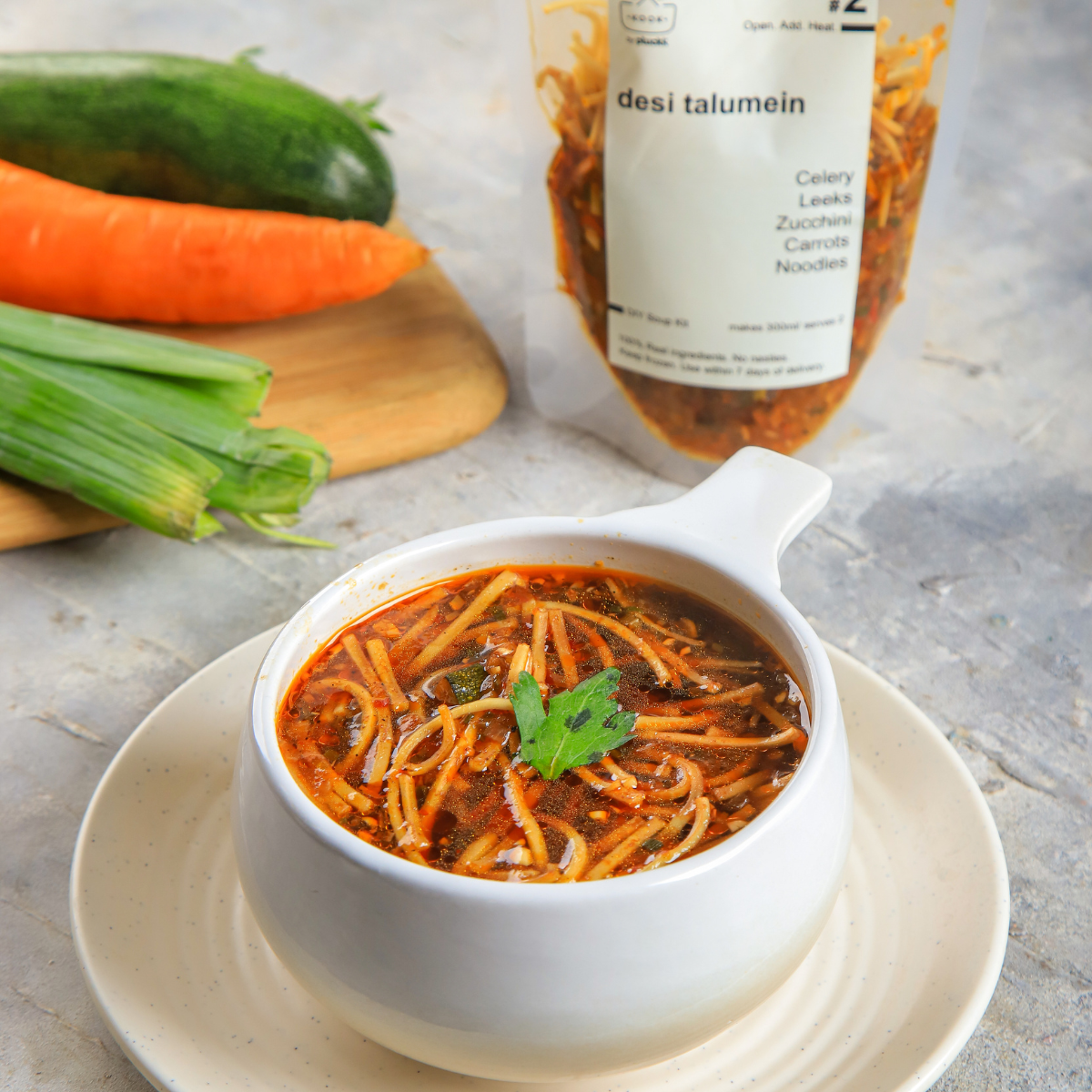 DIY Desi Talumein Soup