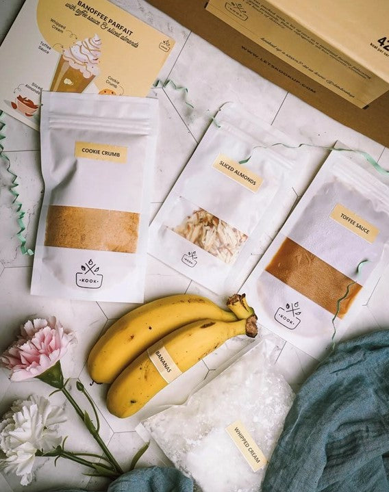 DIY Banoffee Parfait Kit