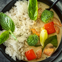 DIY Thai Green Curry with Jasmine Rice Kit