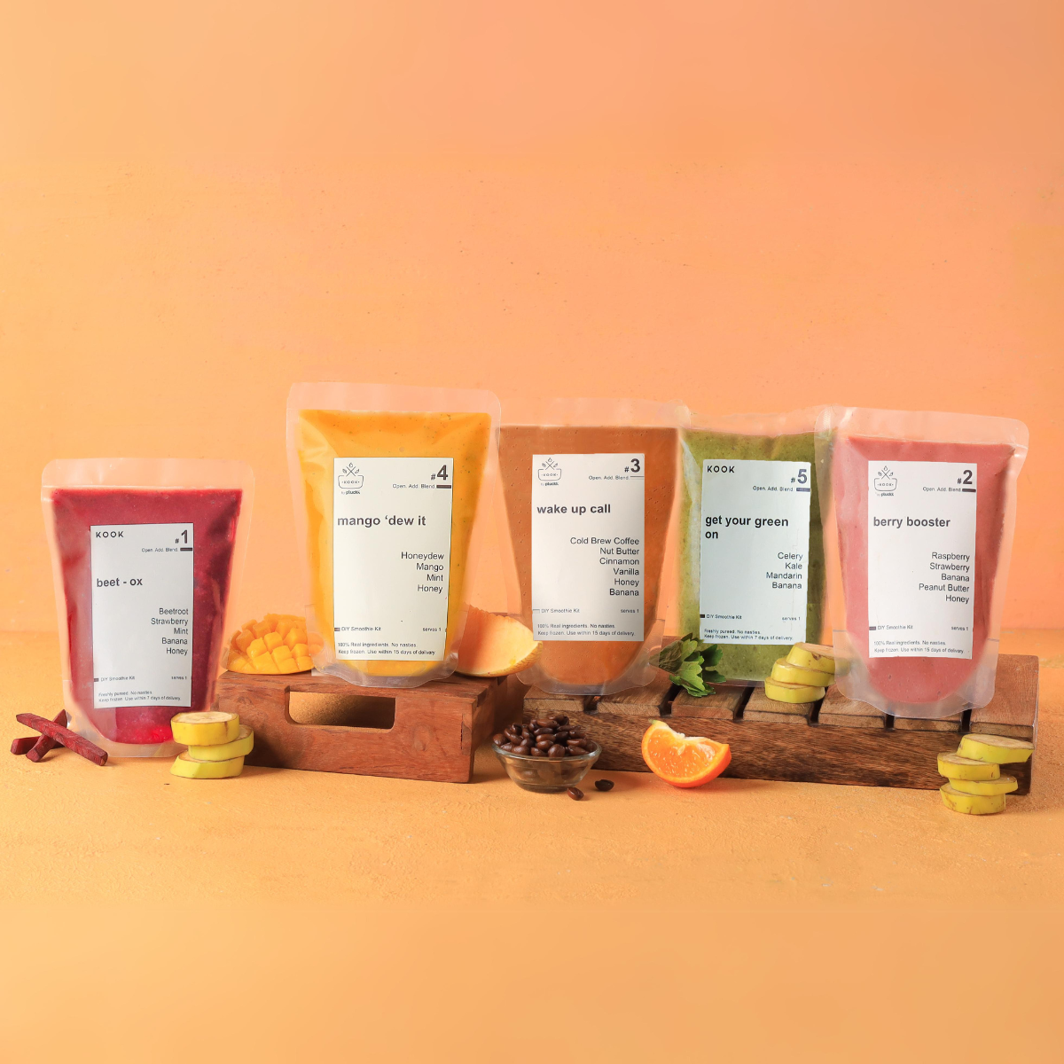 DIY Get Your Green On Smoothie Kit