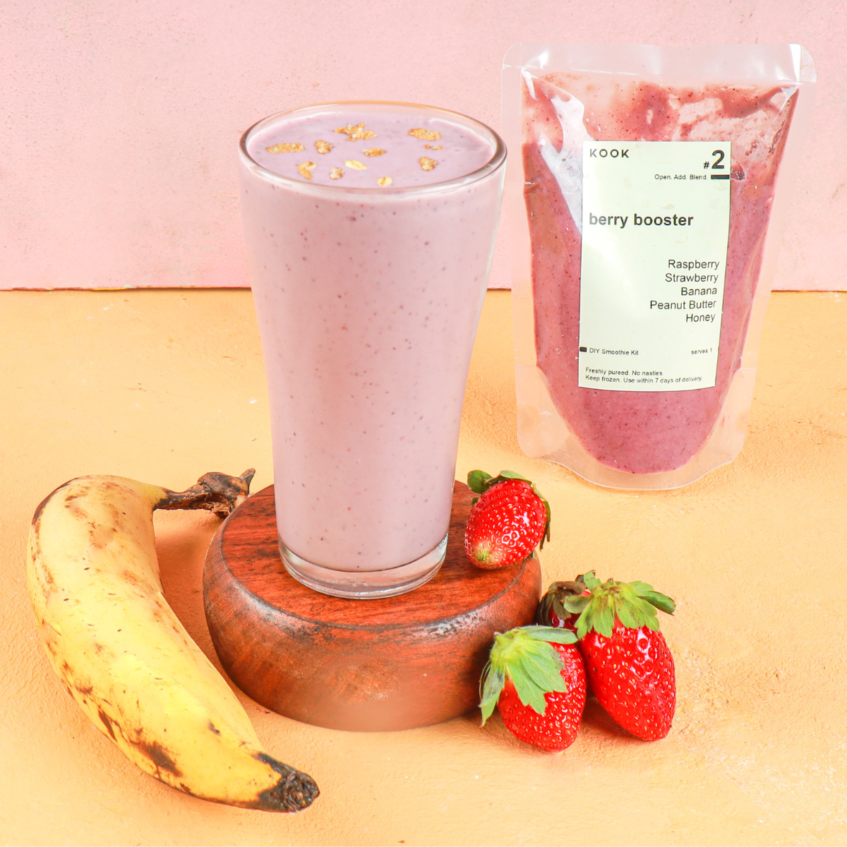 DIY Berry Booster Smoothie Kit